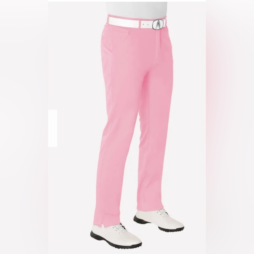 Royal & Awesome Pink Paste golf pants NWOT 38/34